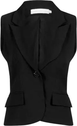Anne Fontaine Varly Vest in Black at Nordstrom, Size 36 Eu