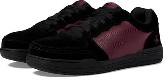 Volcom Mens Volcom Hybrid VM30353F Black Leather Comp Toe Work Shoes HAWK696