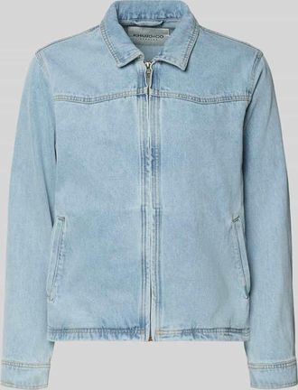 Khujo Jeansjacke mit Rei&szlig;verschluss Modell REILLY in Hellblau, Gr&ouml;&szlig;e XXL