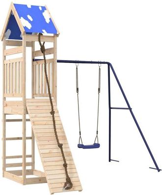 vidaXL Parque Infantil De Exterior De Madera Maciza De Pino Vidaxl