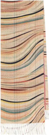 Paul Smith Cashmere Blend Swirl Scarf