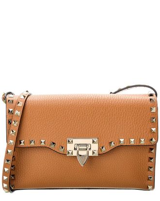 Valentino Rockstud Small Grainy Leather Crossbody