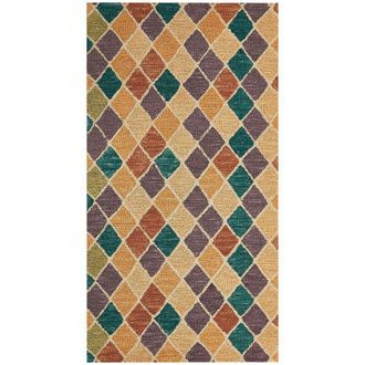 Beliani Rug KESKIN Multicolour 80 x 150 cm Wool