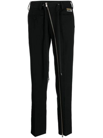 TAKAHIROMIYASHITA TheSoloist. zip-detail tailored trousers - Black