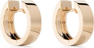 Anita Ko 18kt yellow gold wide huggie-hoop earrings - women - 18kt Yellow Gold - One Size