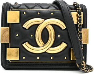 Chanel Pre-owned Vintage Shoulder Bag - Dames - Vintage Schoudertas - Zwart - ONE Size - Vintage