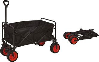 Koopman Redcliffs Carro De Transporte Plegable Negro Beige 80 Kg