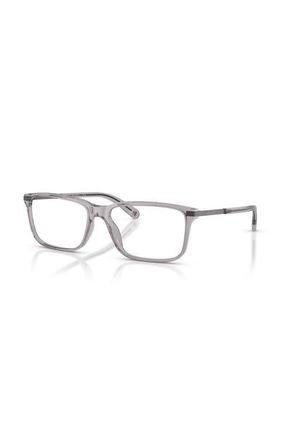Brooks Brothers 58mm Rectangle optical glasses in Grey at Nordstrom