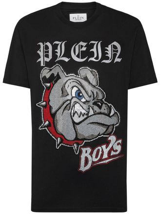 Philipp Plein T-shirt met print - Zwart