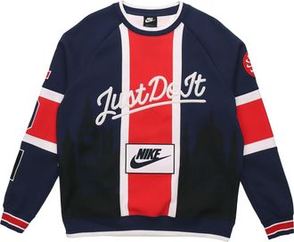 Nike Mens Nike City Limited London Multicolor Splicing Red Blue Midnight Navy White University Red AR1993-410