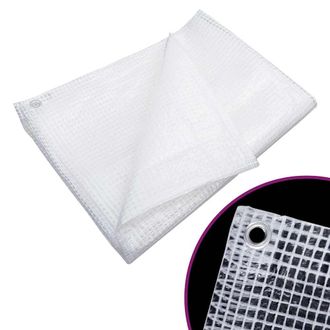 vidaXL Lona De Gasa De Vuelta Blanco 140 G/m&sup2; 6x12 M Vidaxl