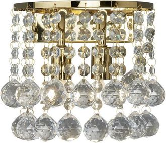 Searchlight Dimmbare Design Wandlampe Hanna - Gold