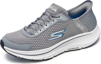 Skechers Mens Hands Free Slip-ins Go Run Consistent 2.0 Empower Sneaker, Grey, 11
