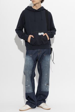 Maison Margiela Hoodie, Mens, Navy Blue