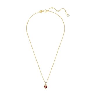Swarovski Accessoires, Dames, Geel, ONE Size, Elegante Gouden Kristal Ketting