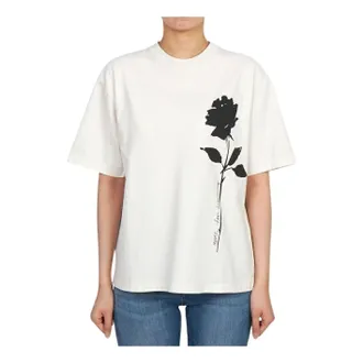 Golden Goose (WMNS) Golden Goose Short Sleeve T-Shirt Ivory GWP01874-P002127-82432