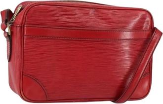 Louis Vuitton Pre-owned Cross Body Bag - Dames - Vintage Schoudertas - Rood - ONE Size - Leer - Vintage