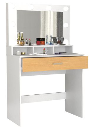 ebuy24 Espejo De Mesa De Peluquer&iacute;a Kosmal 133x80x40 - Vcm