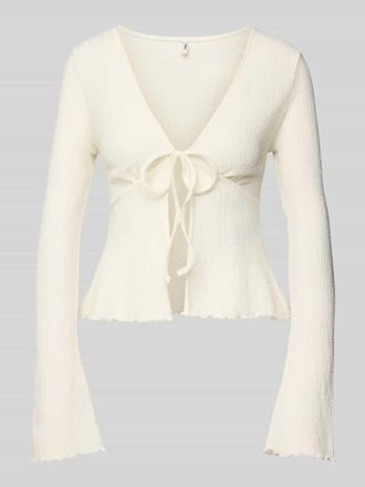 Only Shaped Fit Cardigan Modell LISSY in Weiss, Gr&ouml;&szlig;e XL