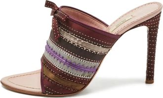 Prada Sandali con fiocco - Marrone