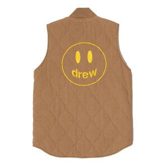 Drew House Cotton Ripstop Mascot Vest Chaz Brown DR-SS21-86