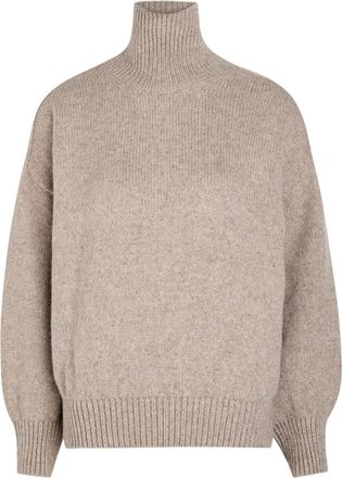 Khaite Willem Ribbed Cashmere Jumper - Dark Grey - S (UK8-10 / S)