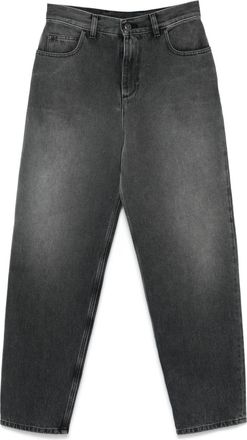 Moncler cropped jeans - women - Cotton - 38 - Grey