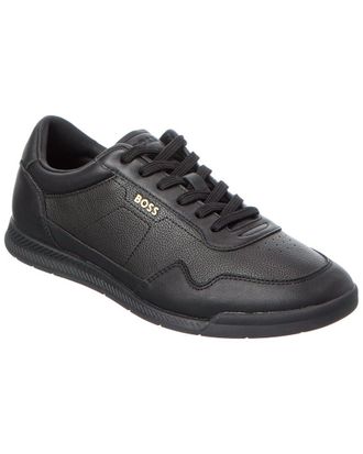 HUGO BOSS Titanium Leather Sneaker