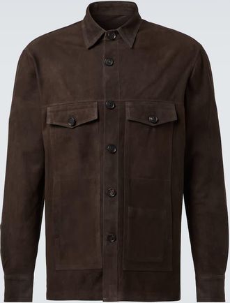 Thom Sweeney Giacca in suede