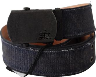Ermanno Scervino Taille Riem - Heren - Riemen - Blauw - ONE Size - Leer - Accessoires