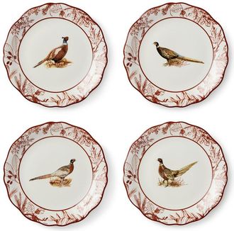 Certified International Pheasant Grove Set Of 4 Salad Plates