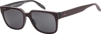 Michael Kors Mens MK2188-399987 MK2188 57 399987 Washington Sunglasses - Brown - One Size