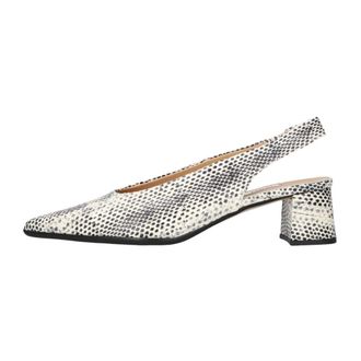Notre-V Slingback Pumps - Dames - Schoenen - Wit - Maat: 39 EU Leer