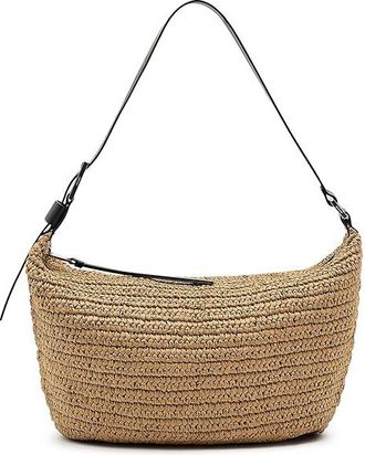 AllSaints Luna Paper Shoulder Shoulder Womens Handbags Biscuit Brown