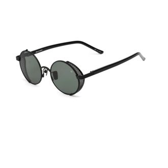 Belstaff Sunglasses, unisex, Black, Size: ONE SIZE Black Acetate Sunglasses Trophyiinegro