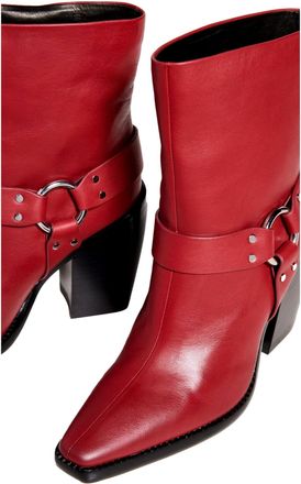Rag & Bone Rag & Bone Rio Western Ruby Red WFF22FF014PM14 Womens
