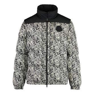 Moncler Down Jackets, male, Black, Size: L Chubasco Full Zip Down Jacket