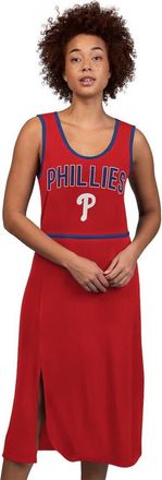 G-III 4Her by Carl Banks Womens G-III 4Her by Carl Banks Red Philadelphia Phillies Center Field Maxi Dress at Nordstrom, Size X-Large