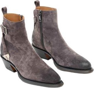 John Varvatos Crosby Saddle Jodhpur Boot in Charcoal at Nordstrom Rack, Size 8