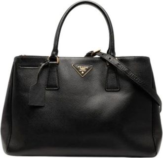 Prada Pre-owned Handbags, female, Black, Size: ONE SIZE Pre-owned Vintage Handbag