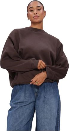 Est'seven Monchou 26 - Dames - Sweatshirts - Bruin - XL - Katoen - Hoodies & sweatvesten