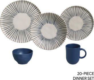 Porto Brasil 20 Pc. Dinnerware Set in Elemento at Nordstrom