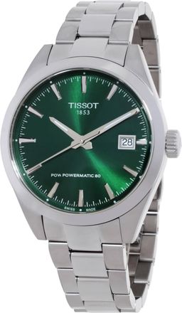 Tissot Gentleman Automatic Green Dial Watch T1658071109100