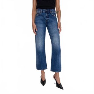 Pistola Denim Lexi Mid Rise Bowed Straight Jean In Artisan