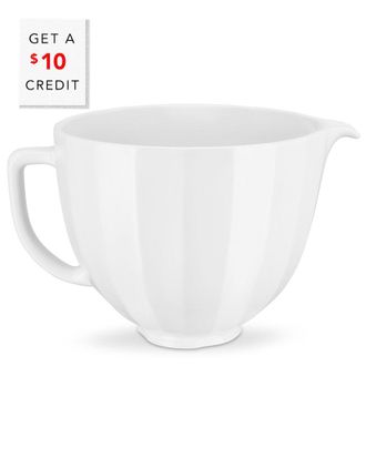 KitchenAid Kitchenaid 5Qt White Shell Ceramic Bowl With $12 Credit