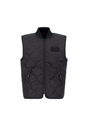 Alpha Industries Blouson ALPHA INDUSTRIES ALS Vest, Herren, Gr. XXL, schwarz, Obermaterial: 100% Polyester; Futter: 100% Nylon, Jacken Blouson