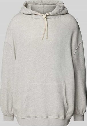 American Vintage American Vintage Oversized Hoodie aus reiner Baumwolle Model KODYTOWN in Hellgrau, Gr&ouml;&szlig;e M/L