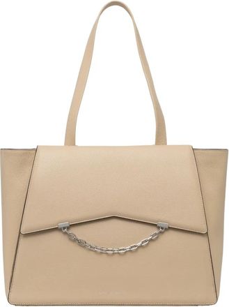 Karl Lagerfeld Grote Tote - Dames - Shoppers - Bruin - ONE Size - Leer - Tassen