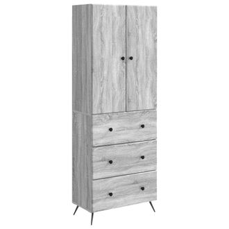 vidaXL Juego De Armarios 2 Uds. 66 X 34,5 X 90 Cm Madera De Ingenier&iacute;a Vidaxl