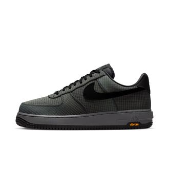 Nike Mens Air Force 1 07 LX Vibram Shoes in Black | IH1943-001